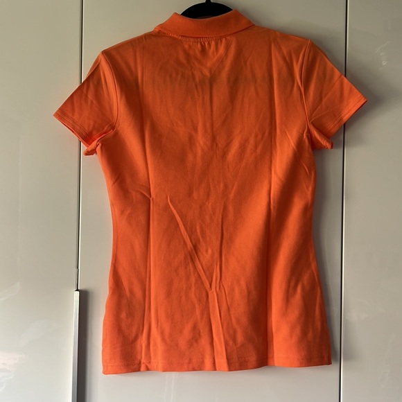 BRAND NEW! - Tommy Hilfiger Pique Polo - Peach/Orange - size S - Picture 3 of 7